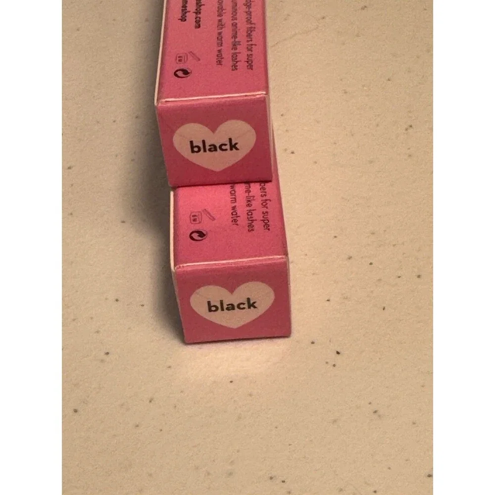 The Creme Shop Anime Eyes Mascara BLACK Lot of 2 New